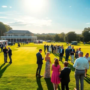 Networking event during Elevate Golf 2025 in St Andrews