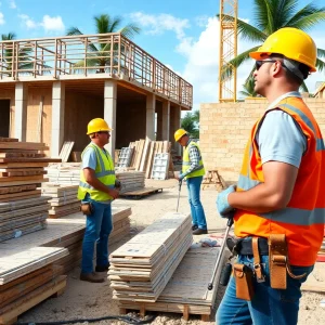 Construction Scene in Florida