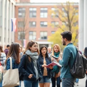 Diverse University Campus