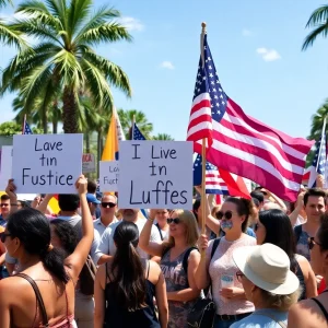 Florida Protests Against Trump