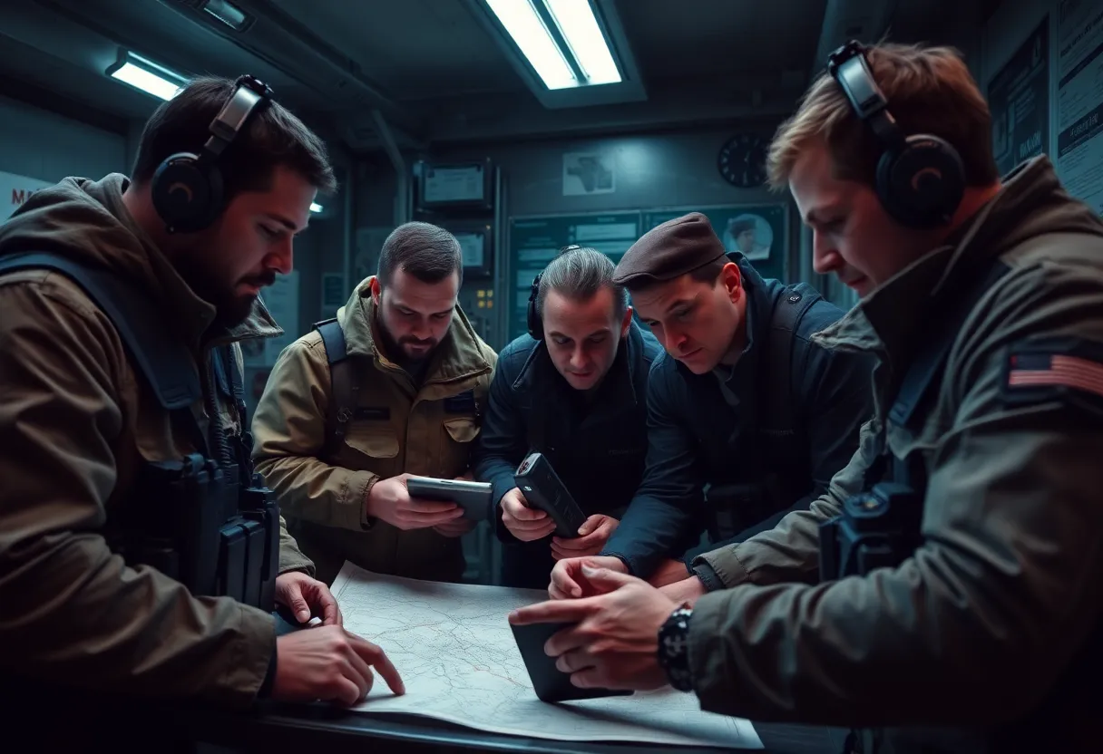 Tampa veteran and team planning intelligence operations