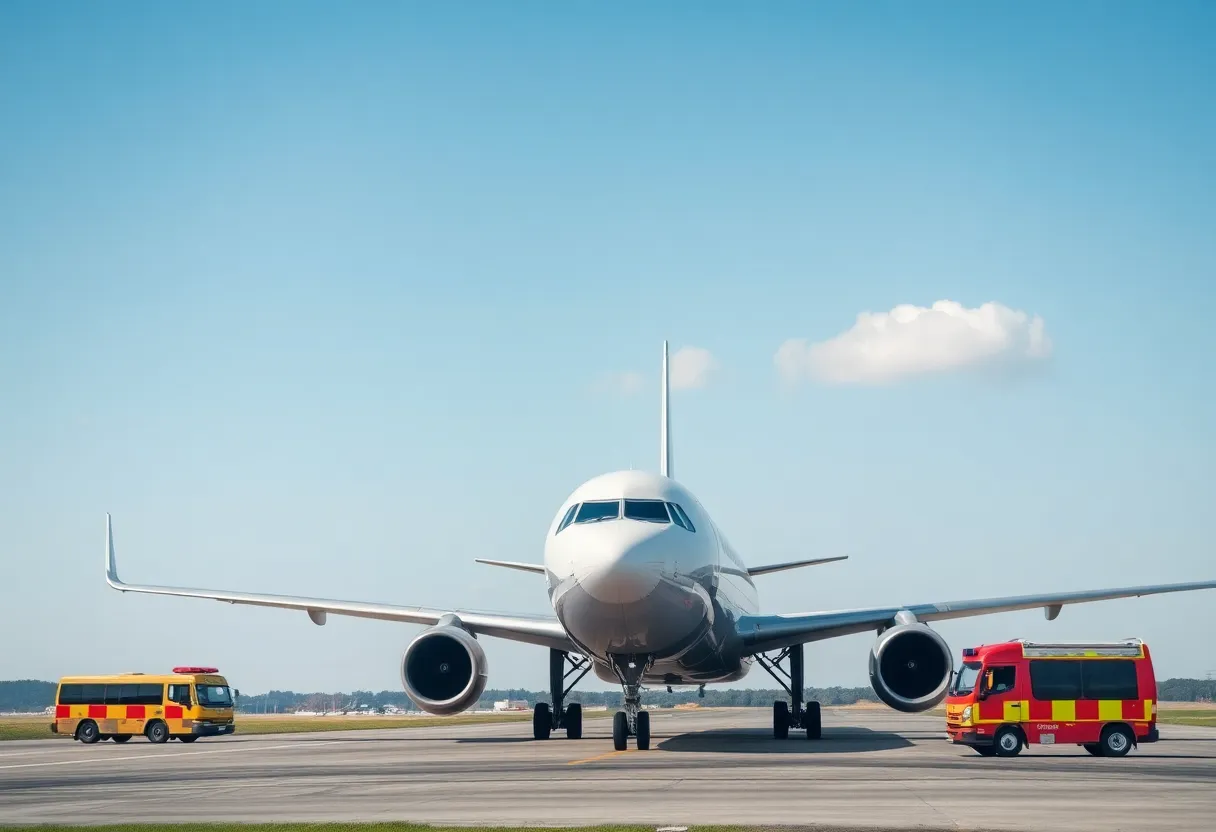 Emergency Response to Bomb Threat on Flight