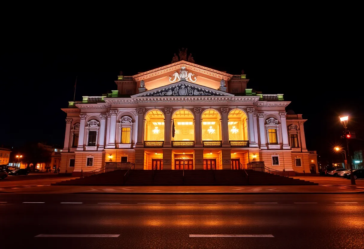 Opera House at Night