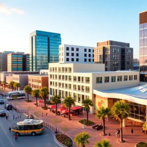 Cityscape of Tampa showcasing new developments and community initiatives.