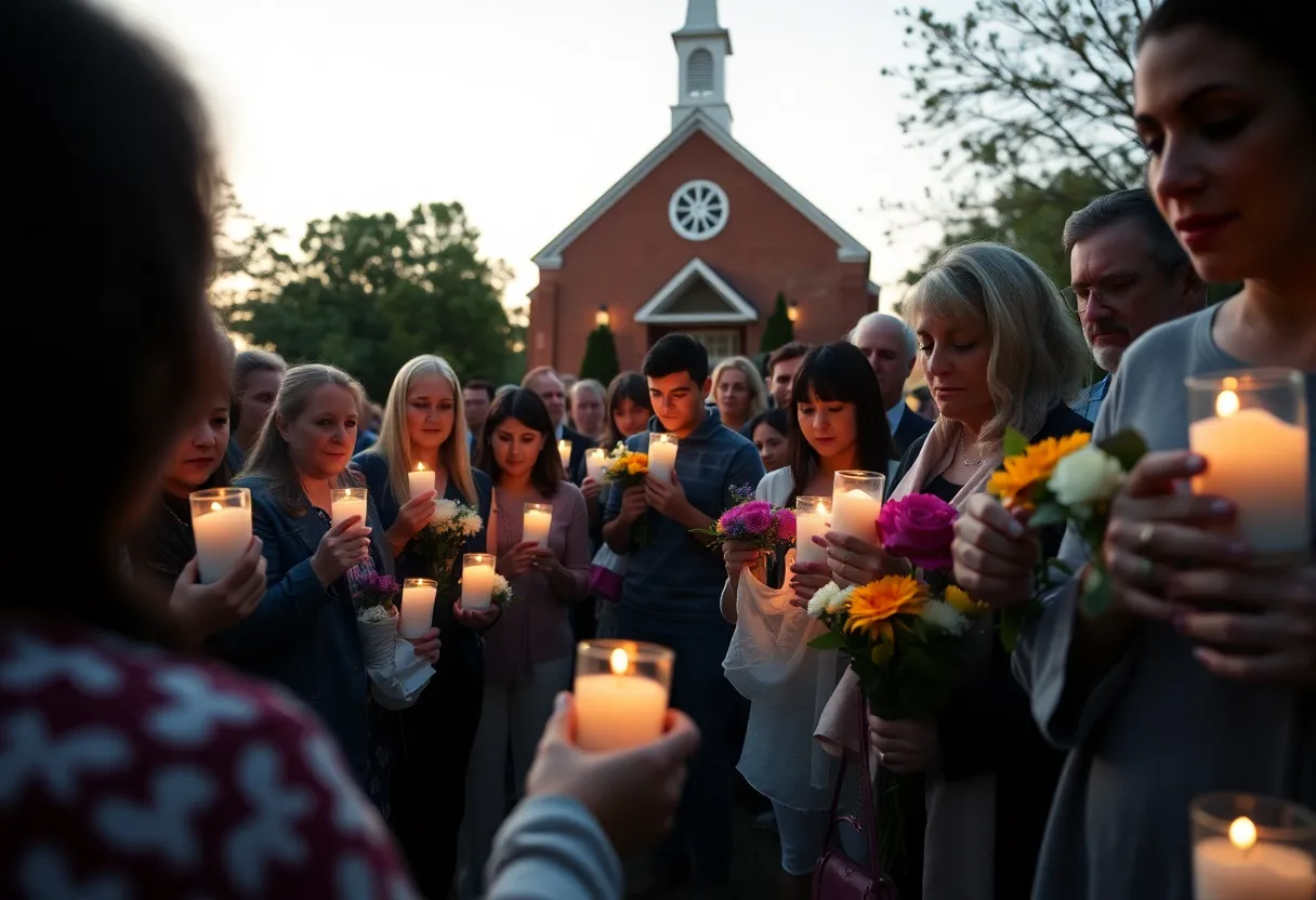 Candlelight Vigil for Minneapolis Shooting Victims