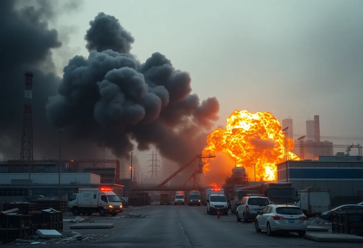 Explosion at Smitty's Supply