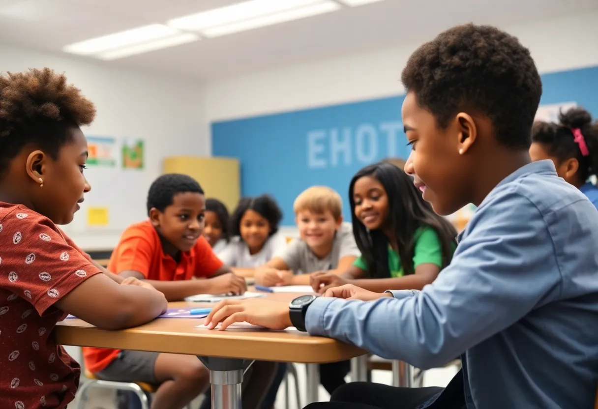 Successful Florida Charter School Classroom