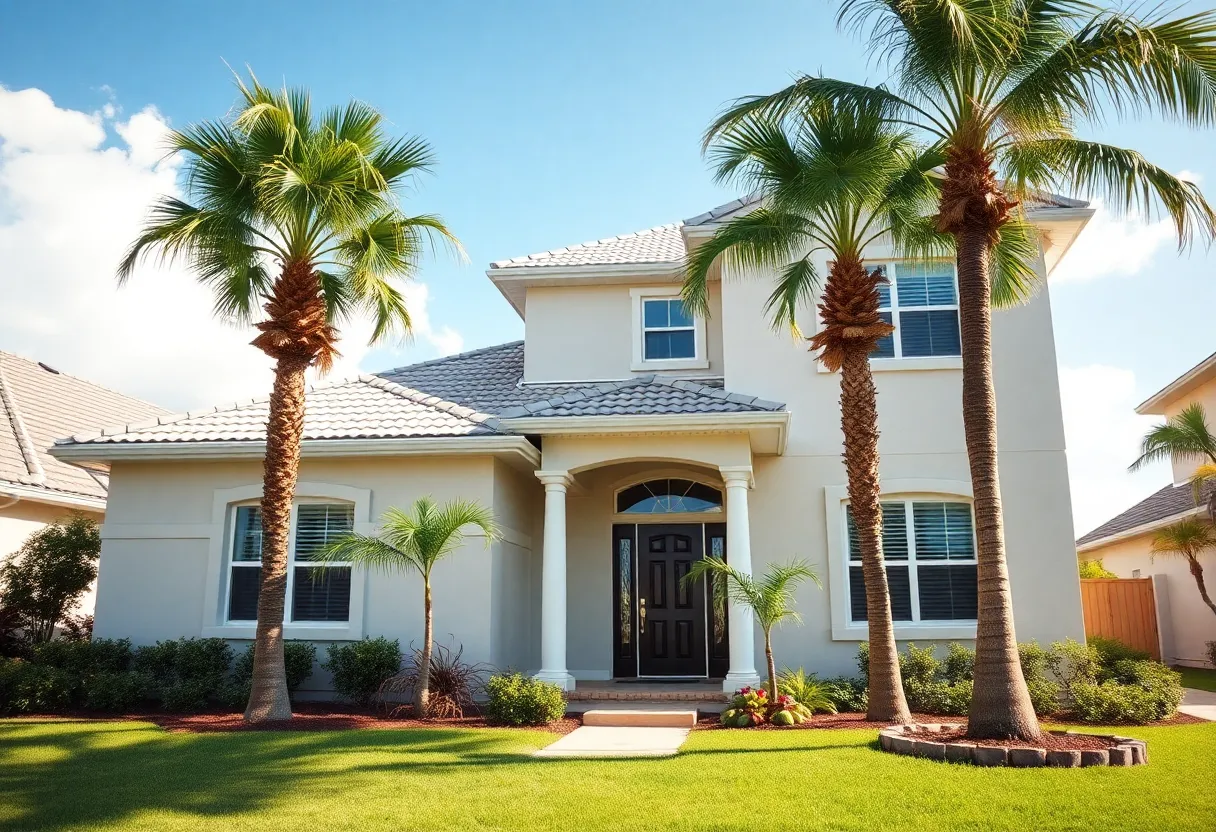 Florida home with hurricane-proof features