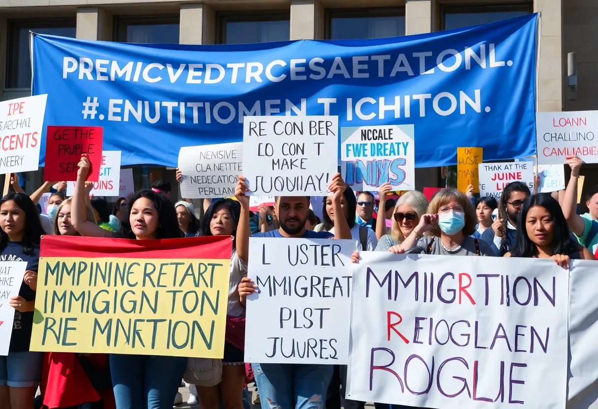 Governor Lamont Immigration Rally