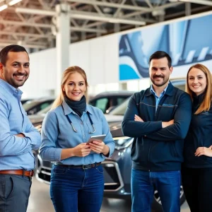 Morgan Auto Group dealership highlighting innovation and teamwork