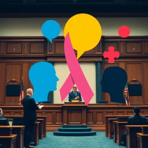 Political Discourse on Autism Awareness