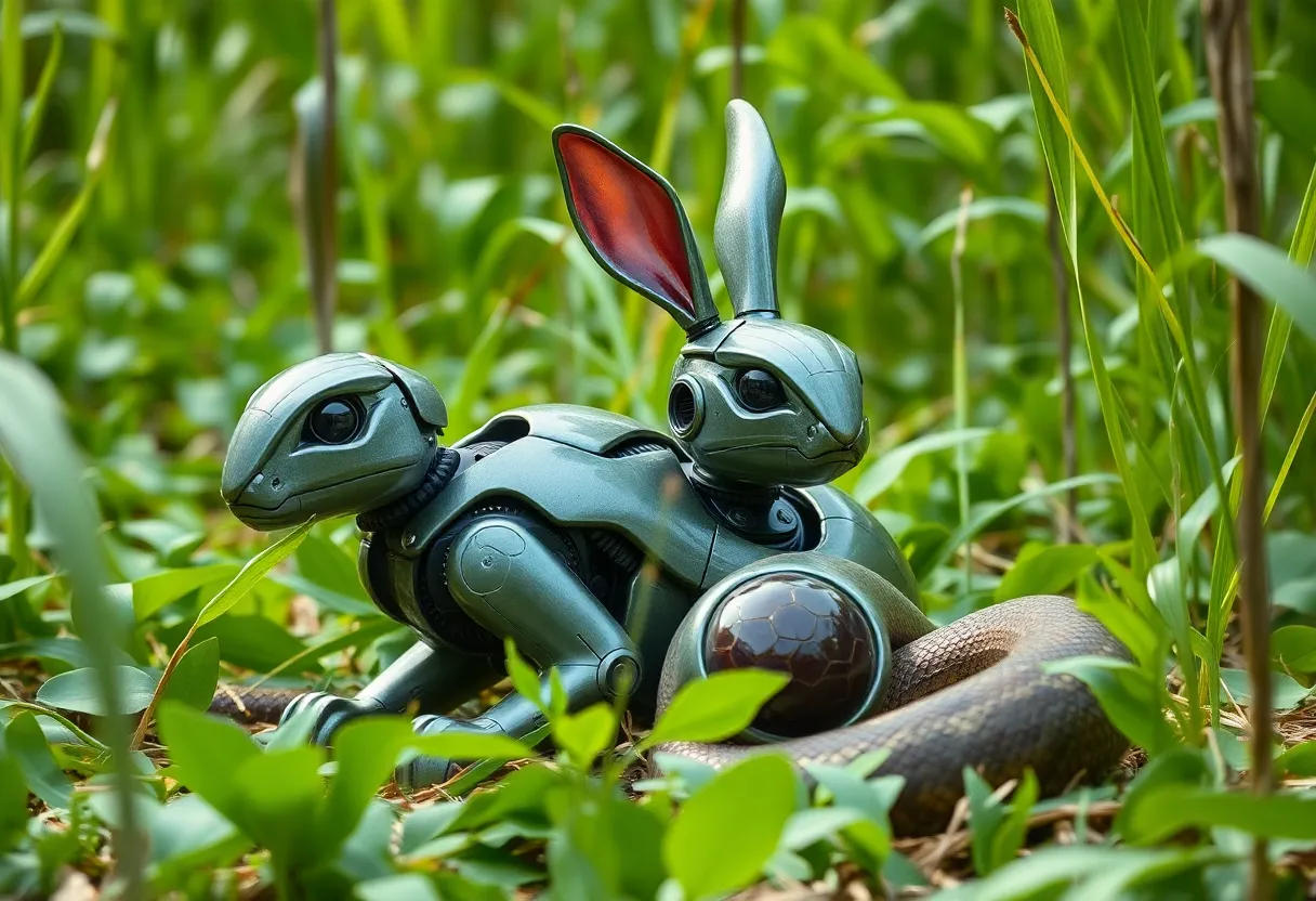 Robot Rabbit Used to Lure Burmese Pythons