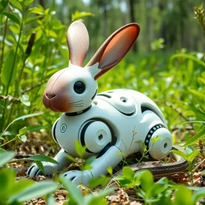 Robotic Rabbit in Everglades