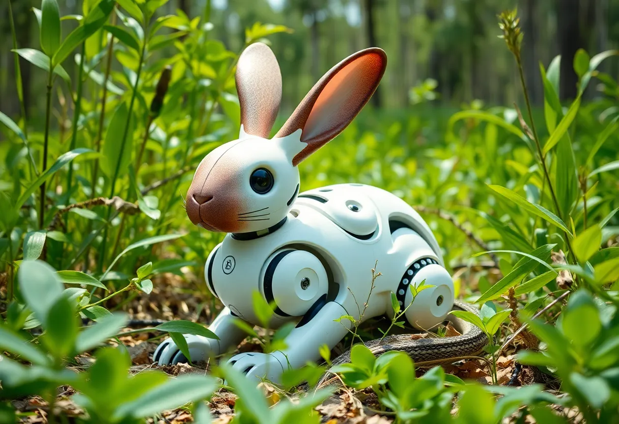 Robotic Rabbit in Everglades