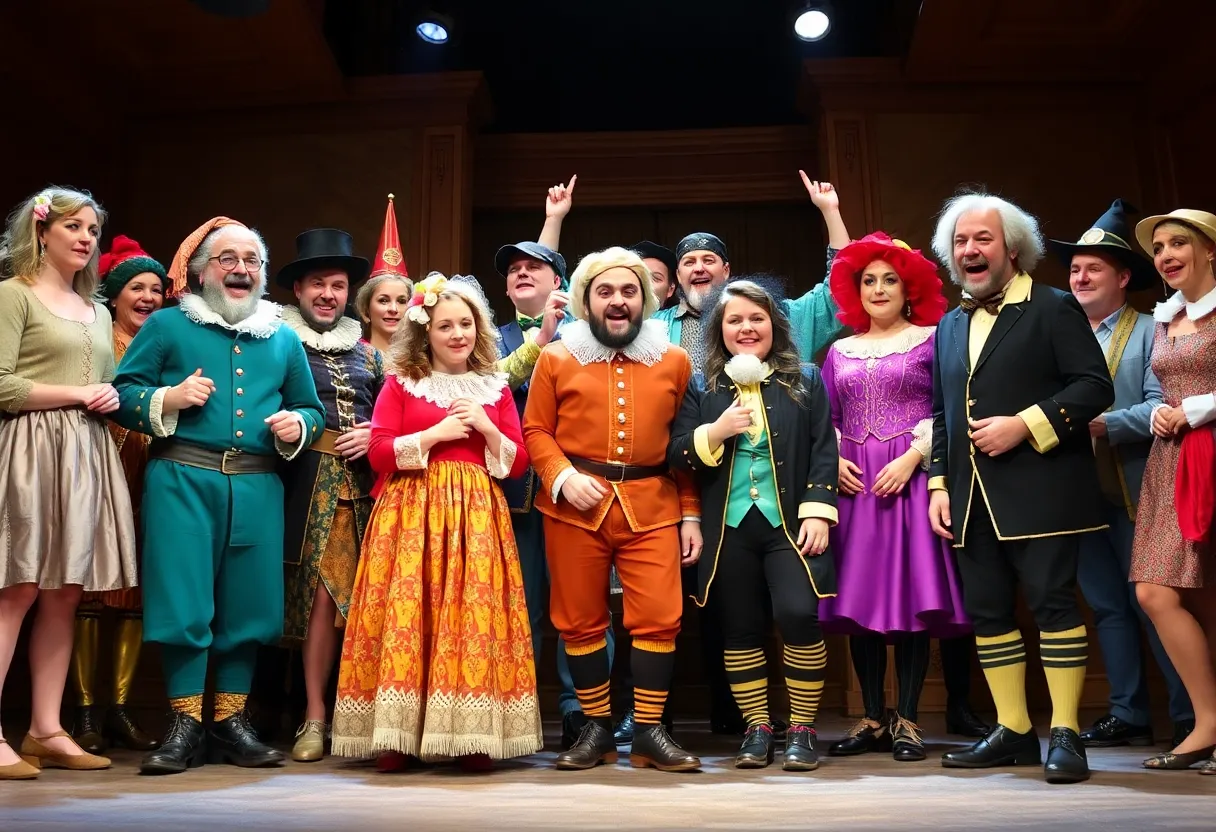 Performance of 'The Complete Works of William Shakespeare (Abridged)' at Jobsite Theater