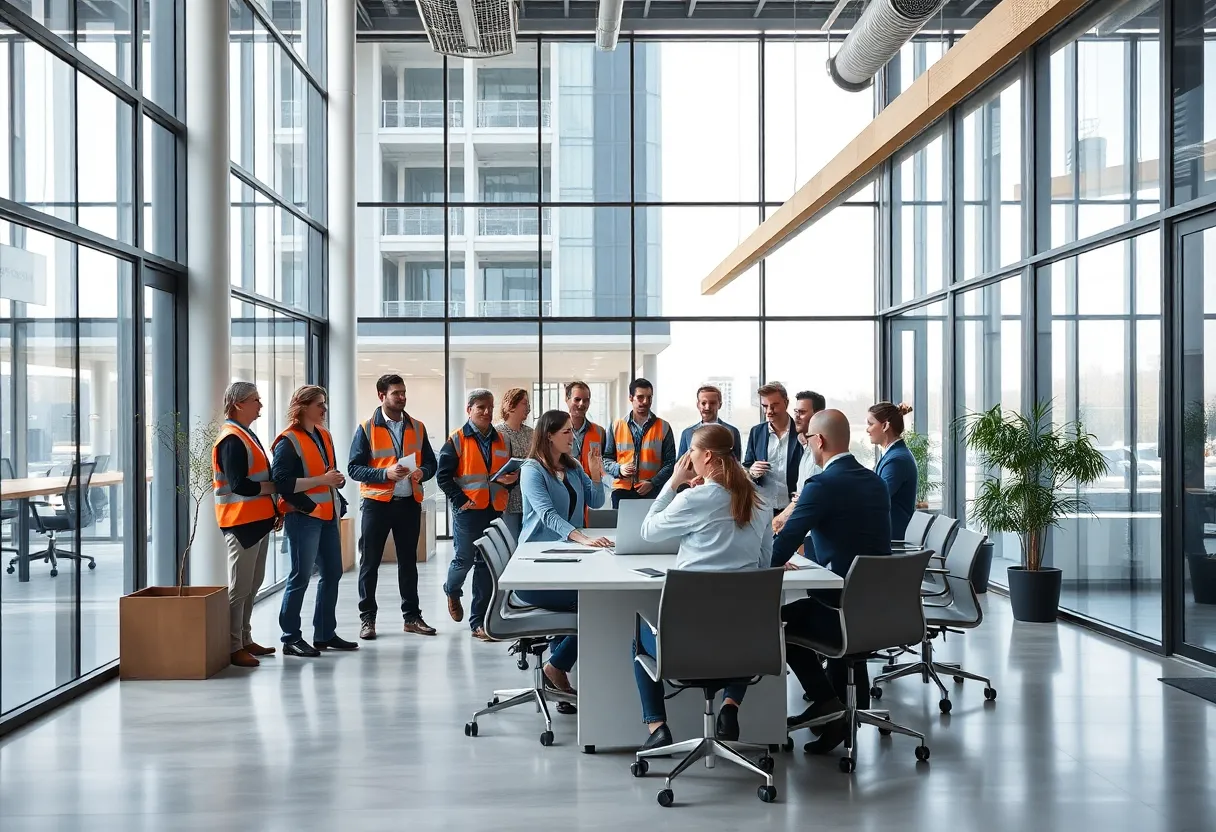 Modern corporate office representing Spartan Contracting Corporation