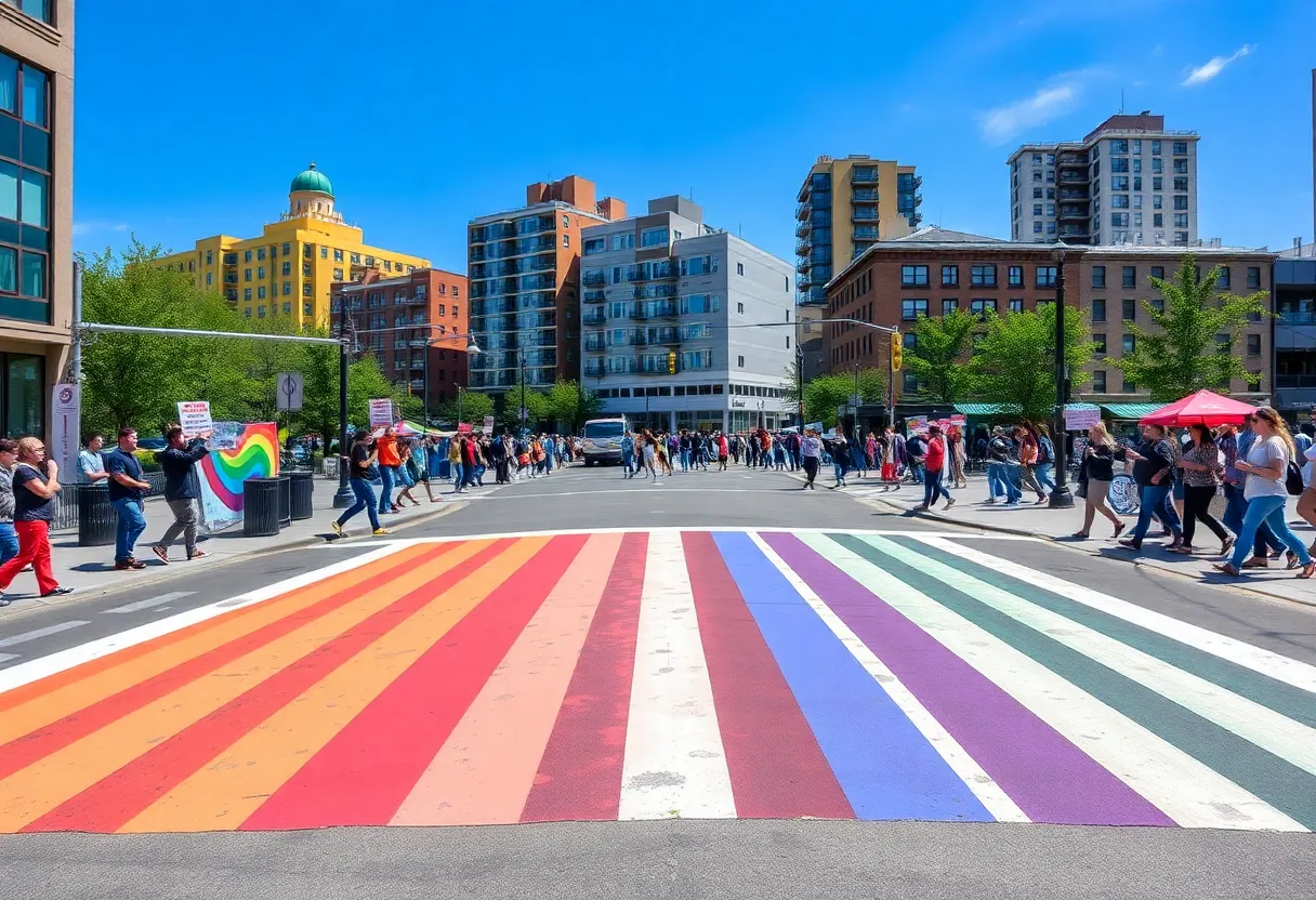 Support for Rainbow Crosswalks in Florida