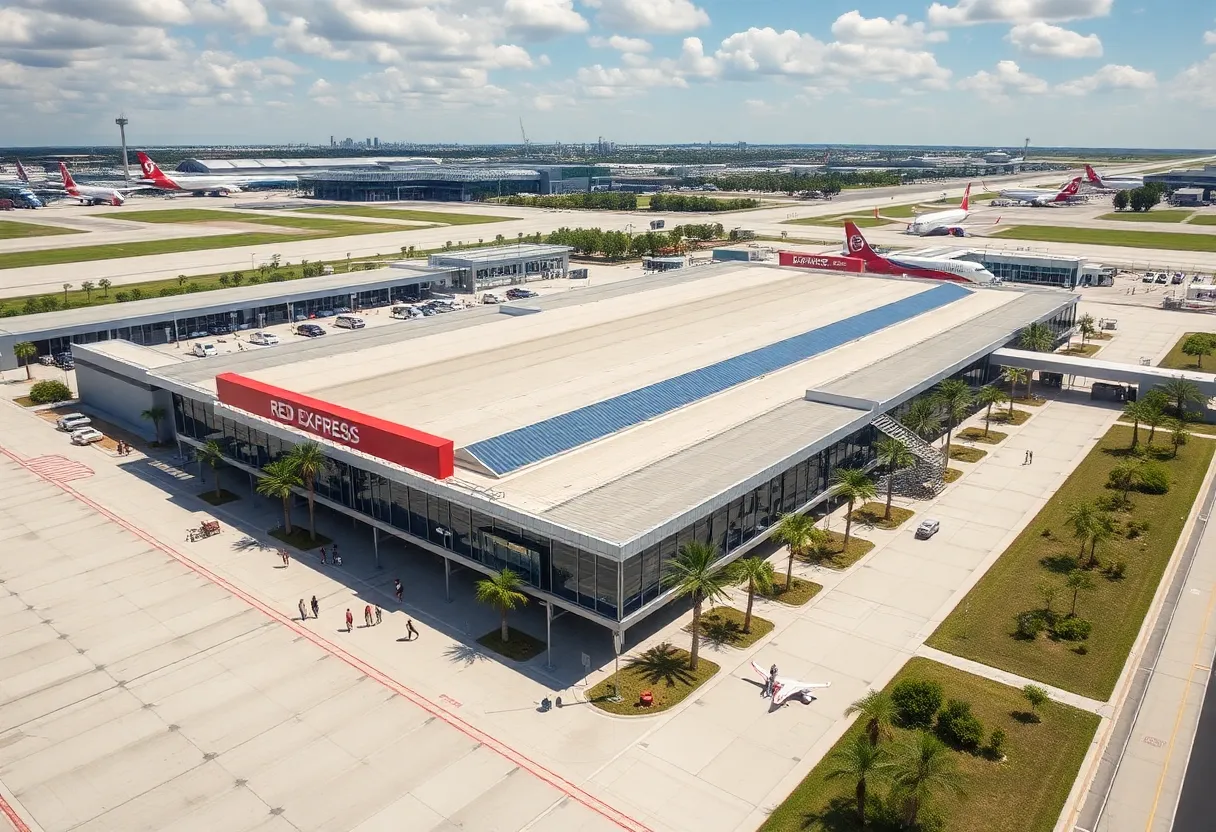 New Red Express Curbsides at Tampa International Airport