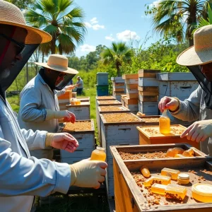 Thriving Beekeeping Business in Florida