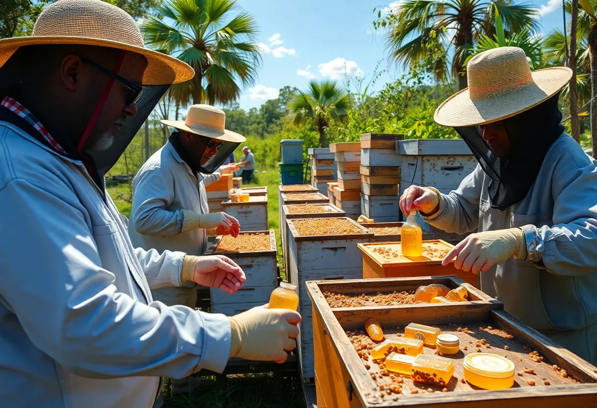 Thriving Beekeeping Business in Florida