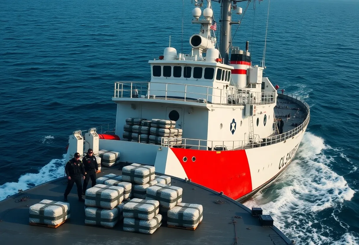 U.S. Coast Guard Drug Seizure Operation