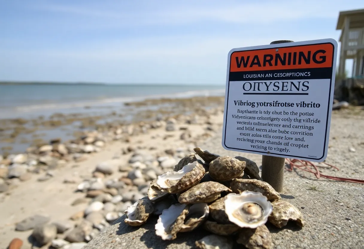Warning against contaminated oysters