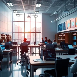 Architectural render of the new Bellini College facility at USF