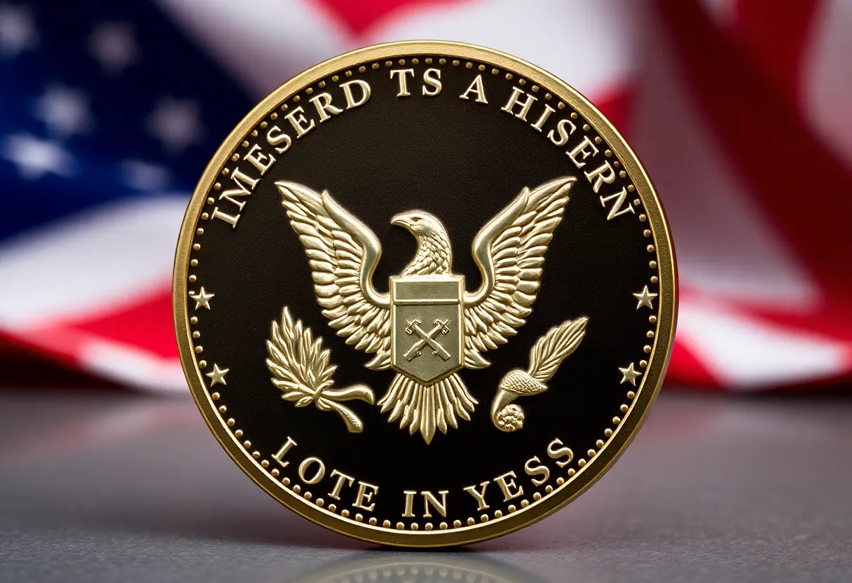 Tribute Coin Design for Charlie Kirk