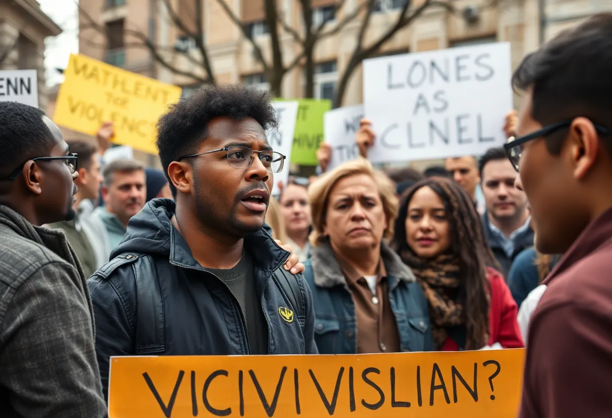 Public Protest on Political Ideologies