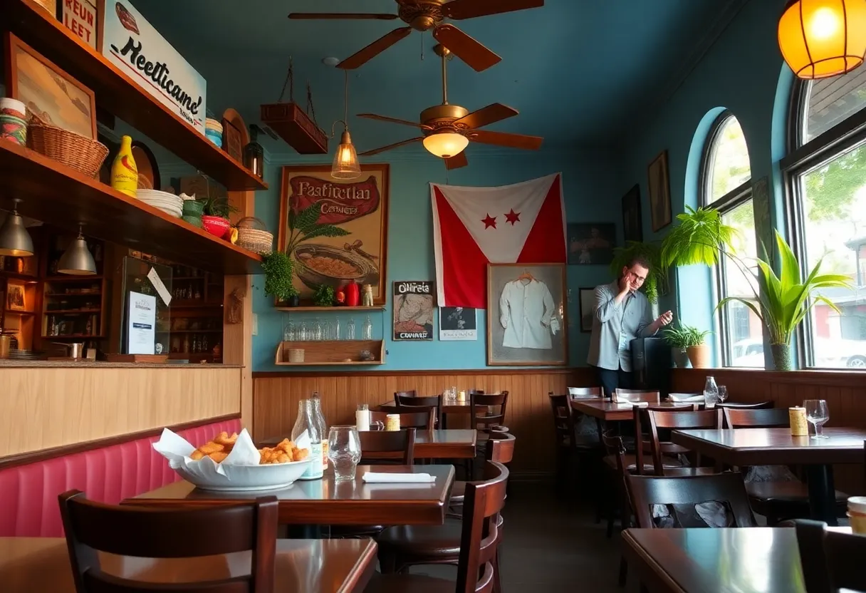Traditional dining setting at Columbia Restaurant in Tampa