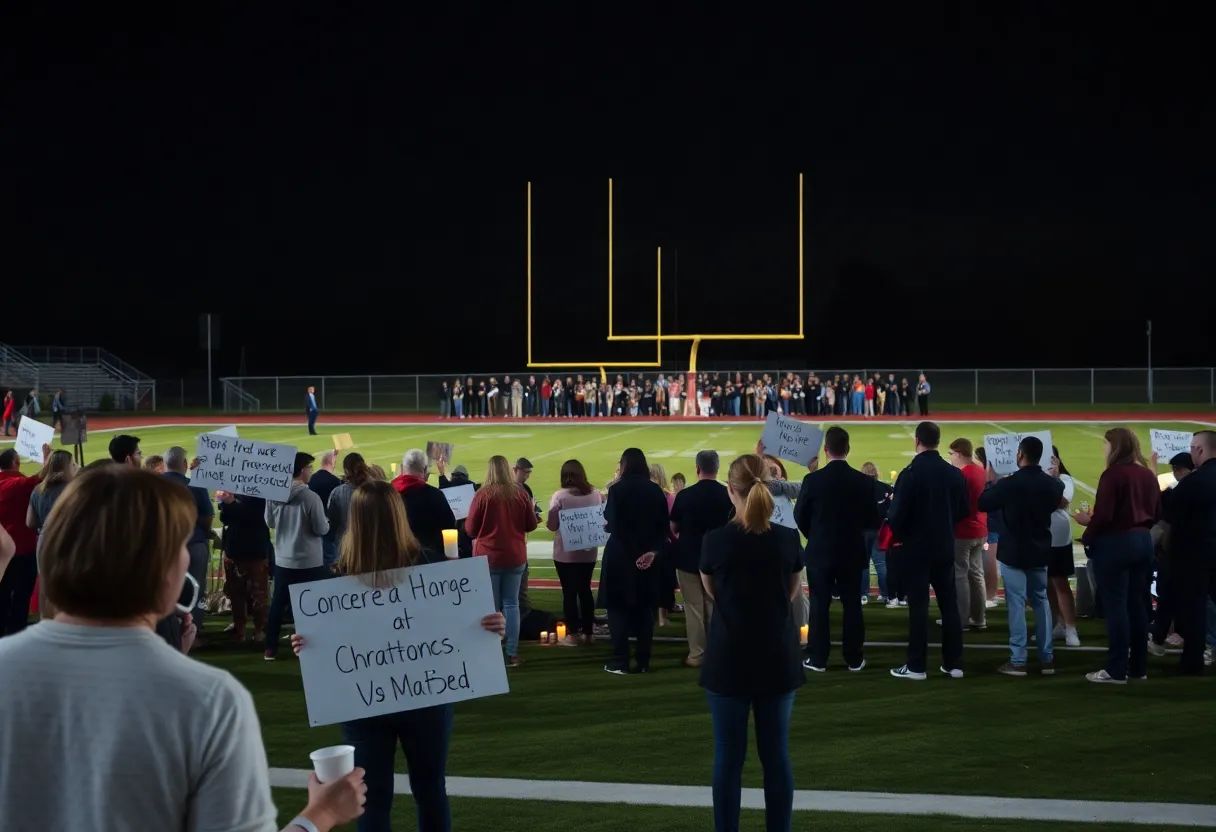 Community Vigil for Shooting Victim