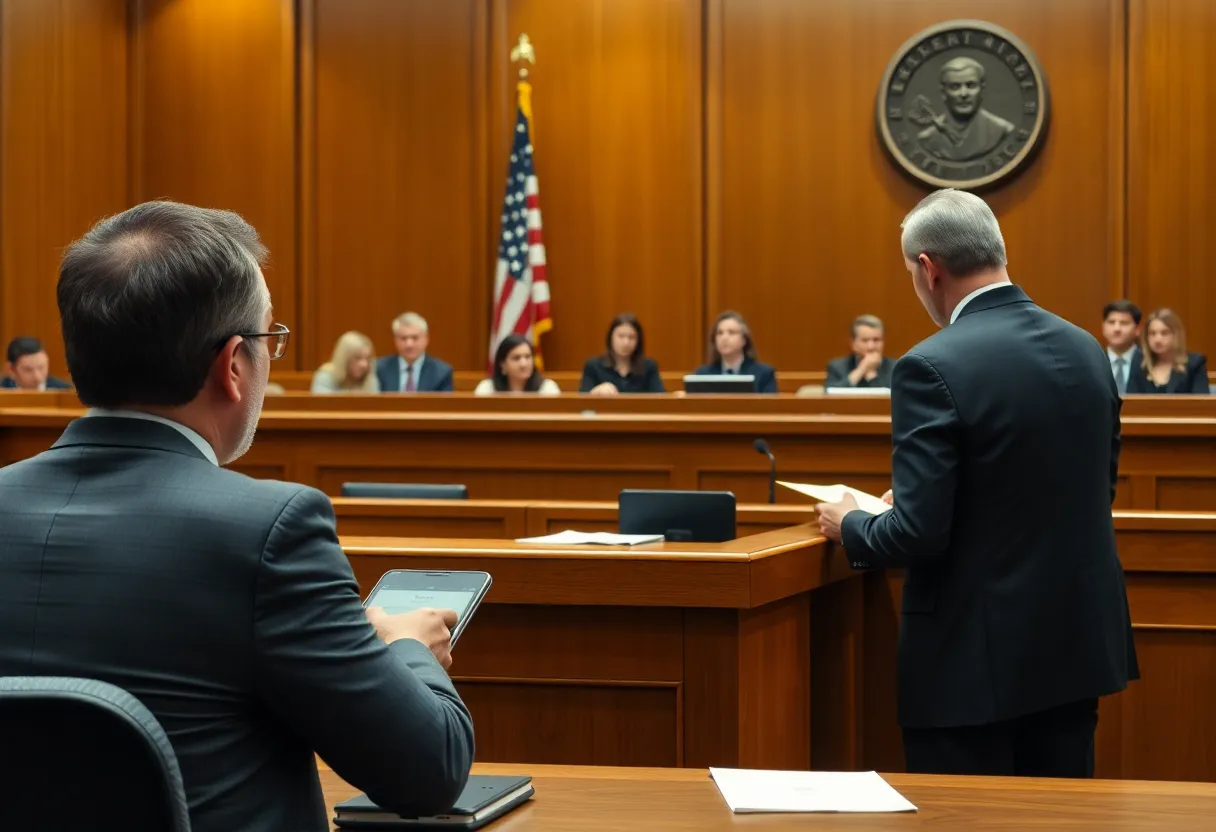 Courtroom Legal Battle Over Social Media Accountability