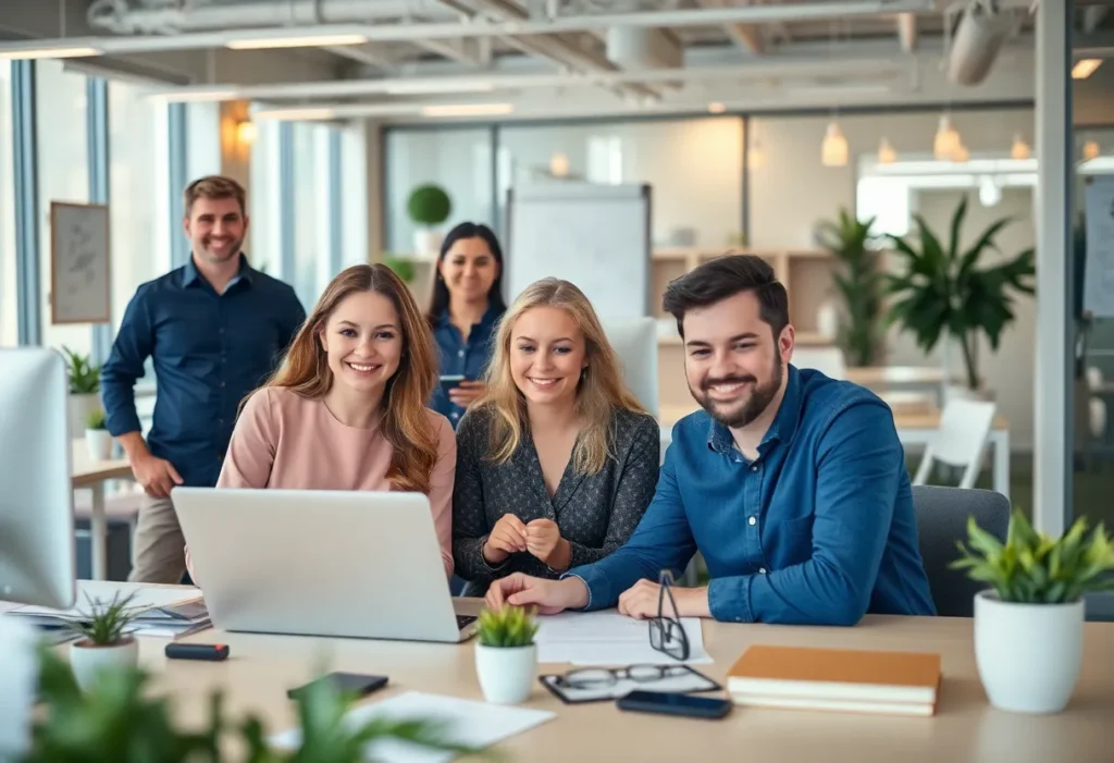 Team celebrating at the Fast 56 Award ceremony in Tampa.