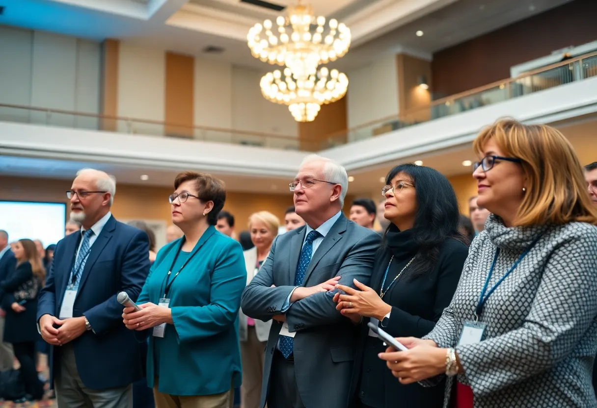Ceremony celebrating the Florida Housing Hall of Fame inductees