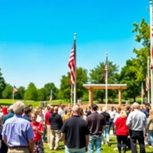 Community gathering for Hillsborough County 9/11 Remembrance event