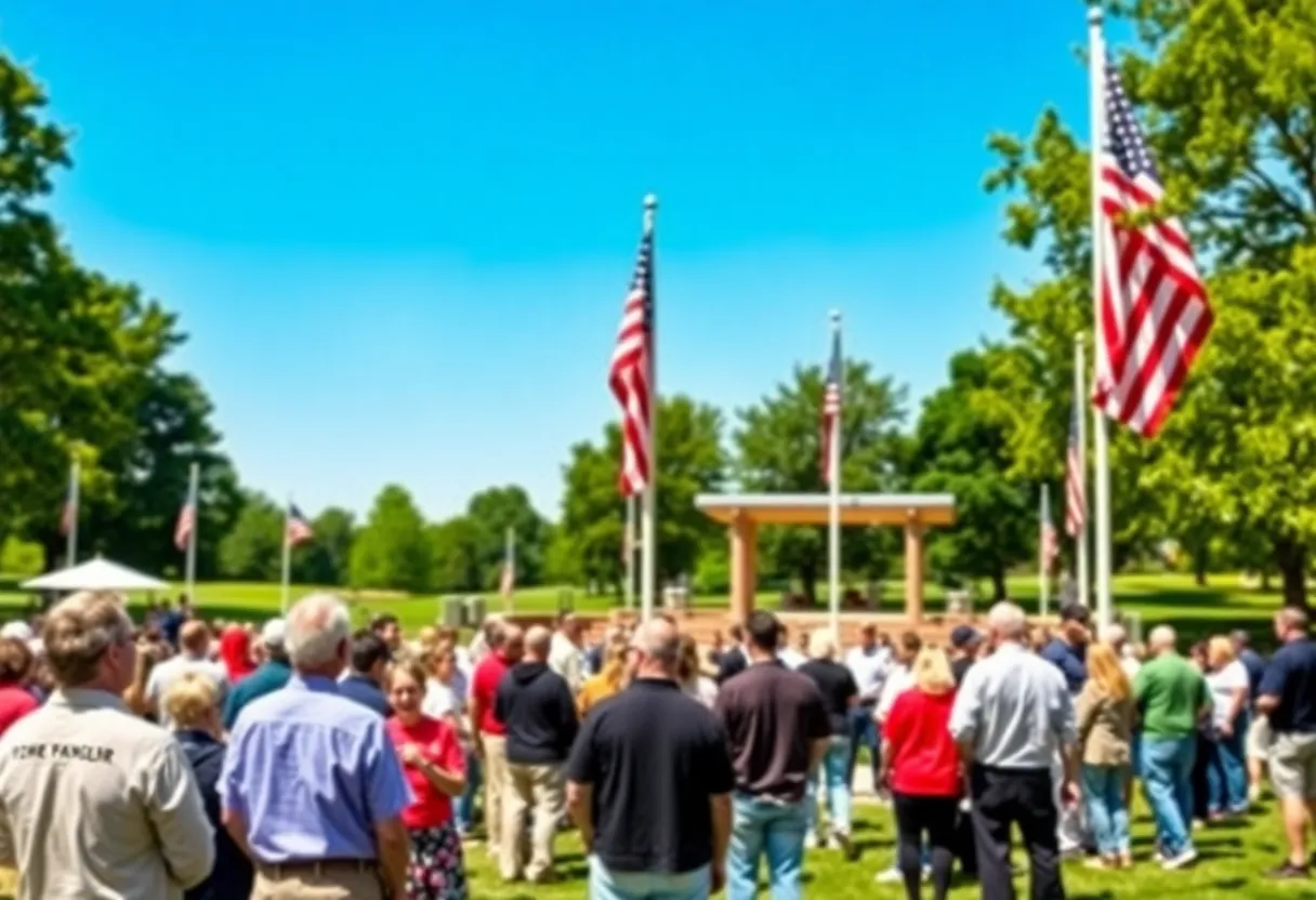 Community gathering for Hillsborough County 9/11 Remembrance event