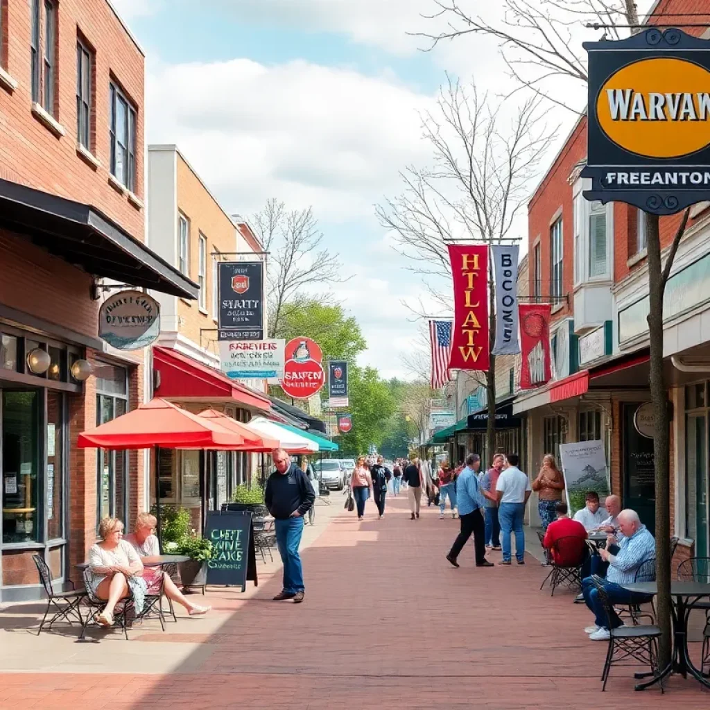 Scene depicting thriving local businesses in Riverview and Brandon