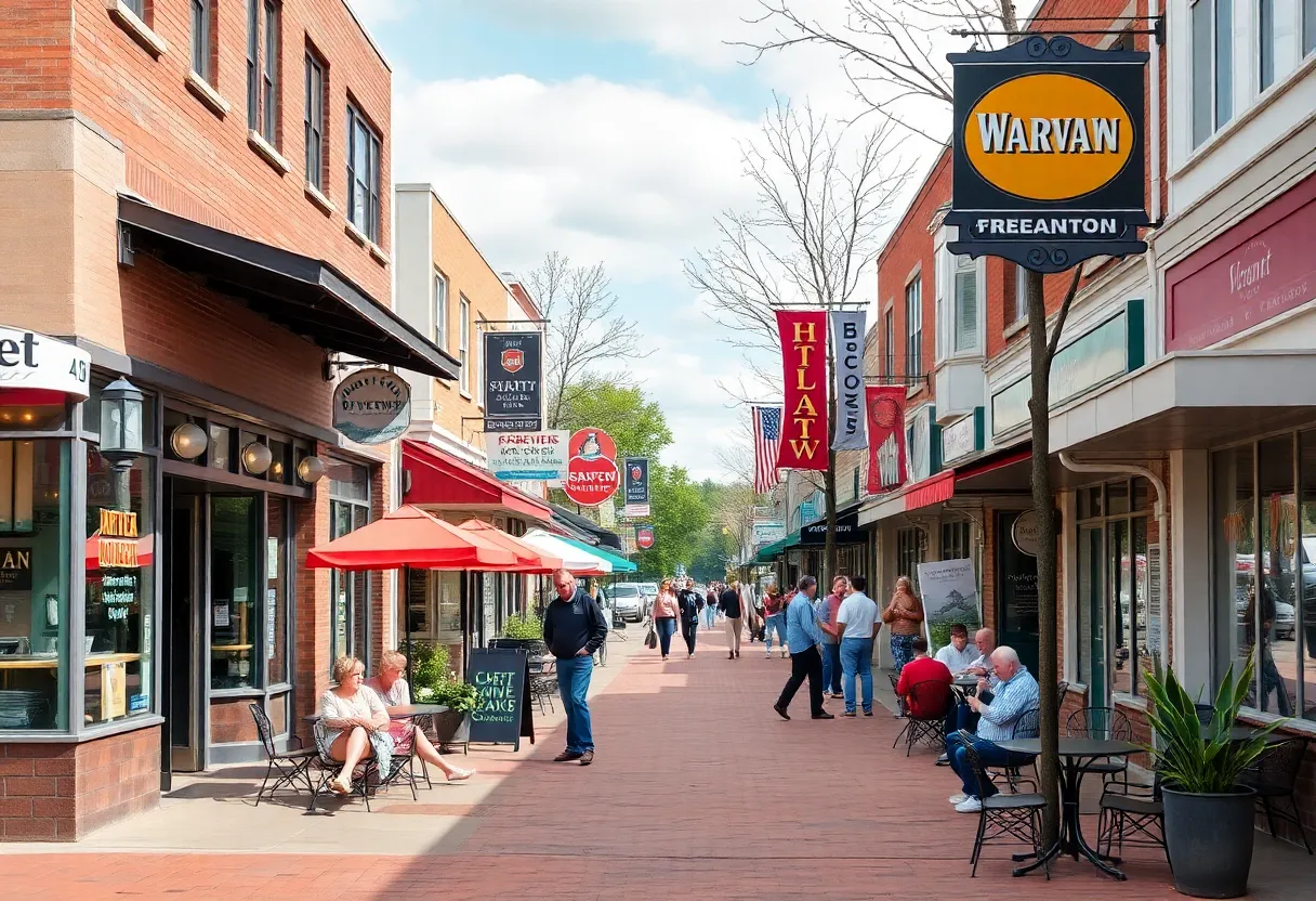 Scene depicting thriving local businesses in Riverview and Brandon
