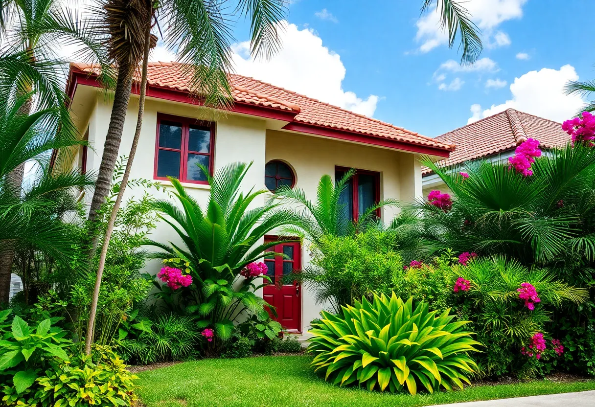 Miami home showing potential termite prevention measures