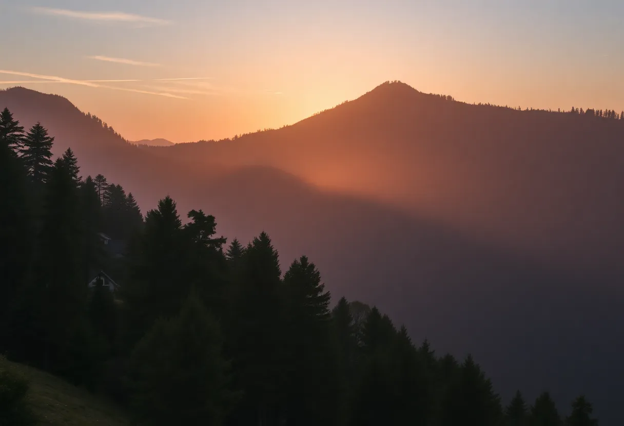 Mountain Landscape in Utah