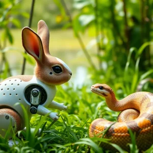 Robotic Rabbit in Everglades