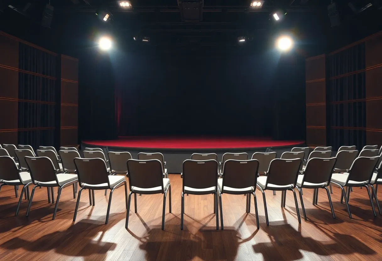 Suspended Late Night Talk Show