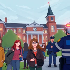 Emergency response on university campus