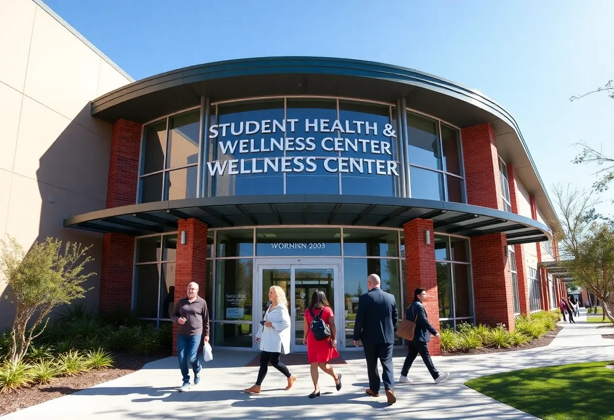Exterior view of the USF Working Bulls Sick Clinic in Tampa