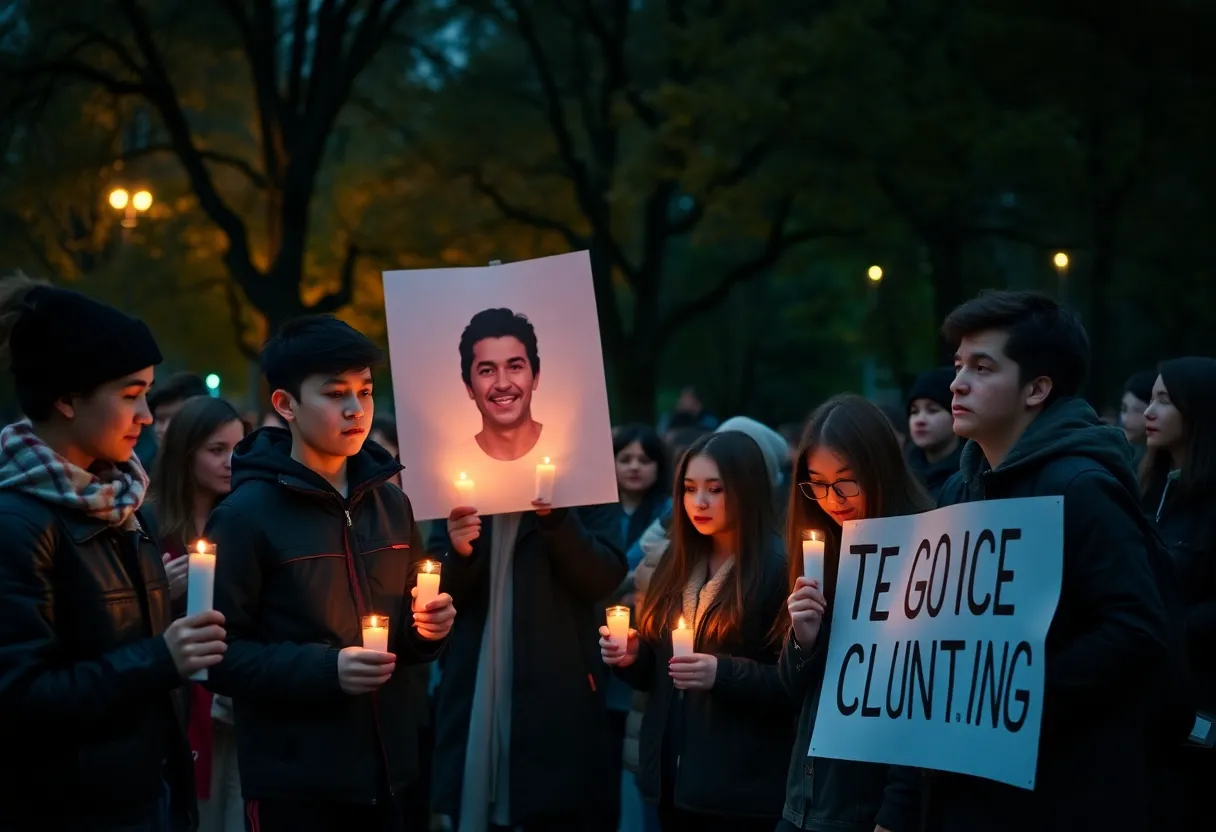 Vigil for Charlie Kirk