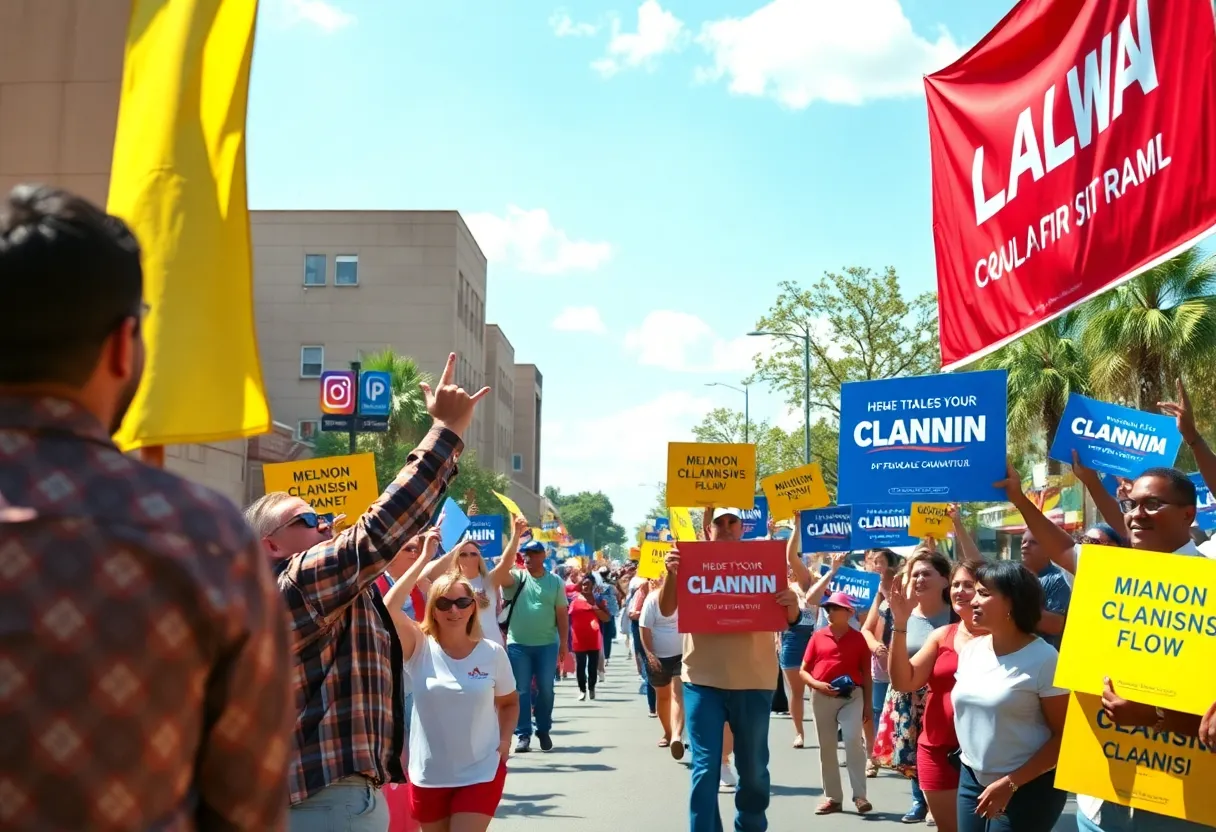 AJ McCarron Campaign Launch