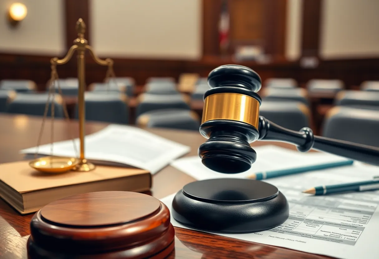 Courtroom Proceedings on Legal Fees