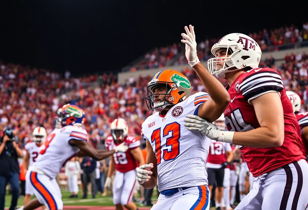 Florida Gators vs Texas A&M