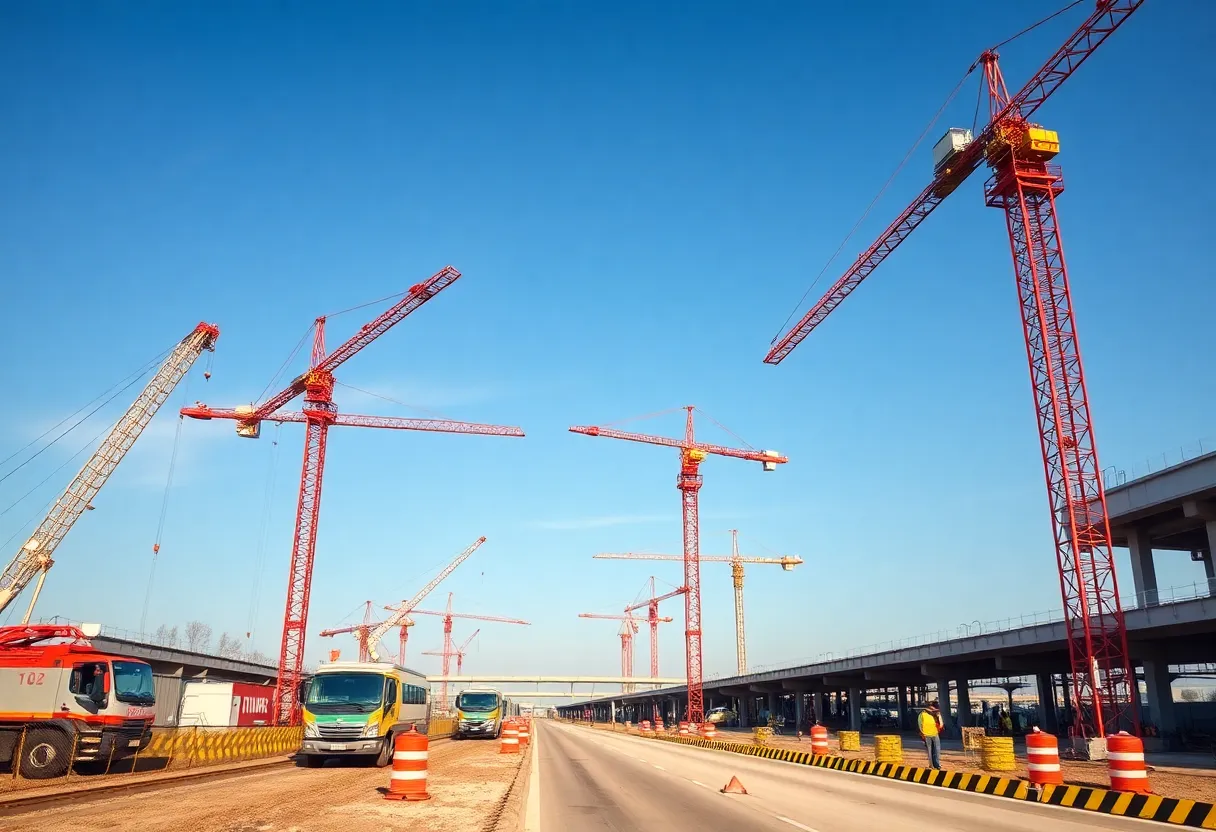 Construction of transportation infrastructure in Florida