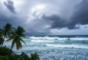 Hurricane Melissa Approaching Jamaica